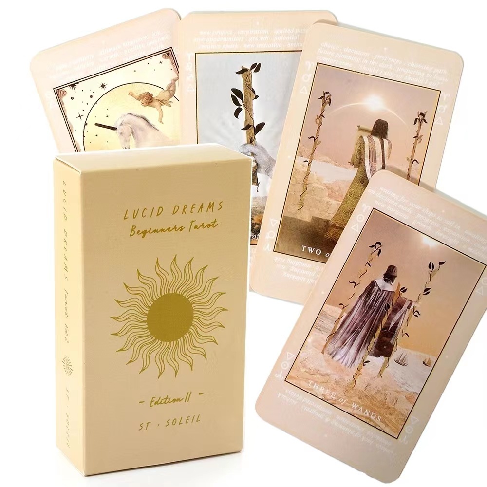 Tarot Deck With Guidebook - Lucid Dreams Anfänger Tarot Decks Neue