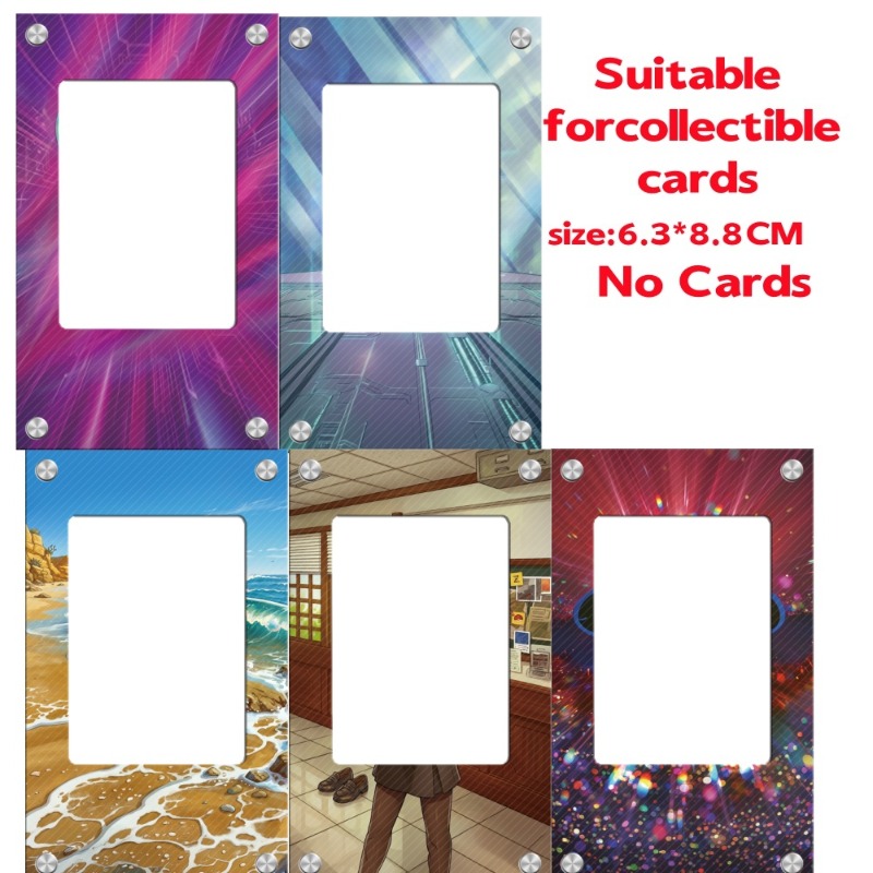 Music - Exquisite Acryl-Vitrinen-Ziegel 63x88mm TCG PTCG Premium