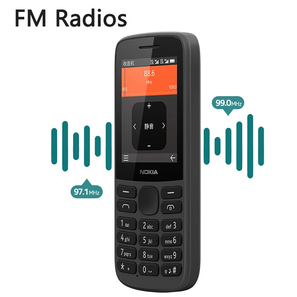 Music - Nokia 215 2020 4G Ersatztelefon 2SIM