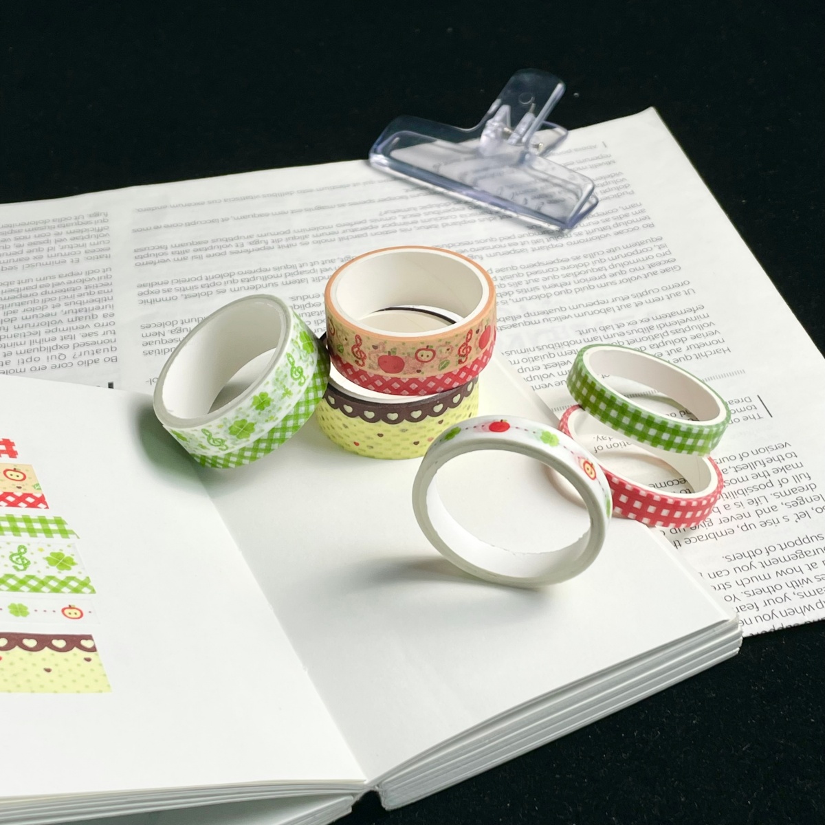 Retro Cartoon Washi Tape Apfel – Blank Sheet Music Notebook Bewertung und Preis