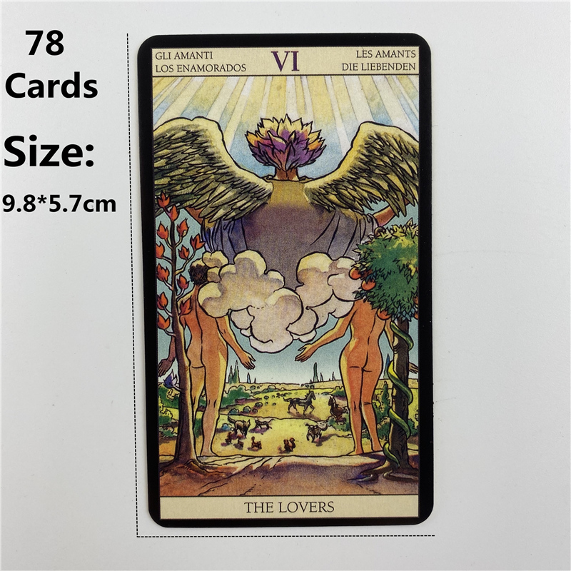 Metal Box Gilded Edition Back  – Tarot Deck With Guidebook Bewertung und Preis