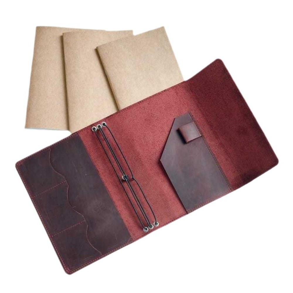 Leder-Notizbuch-Organizer, nac – Vintage Leather Journal Notebook Bewertung und Preis
