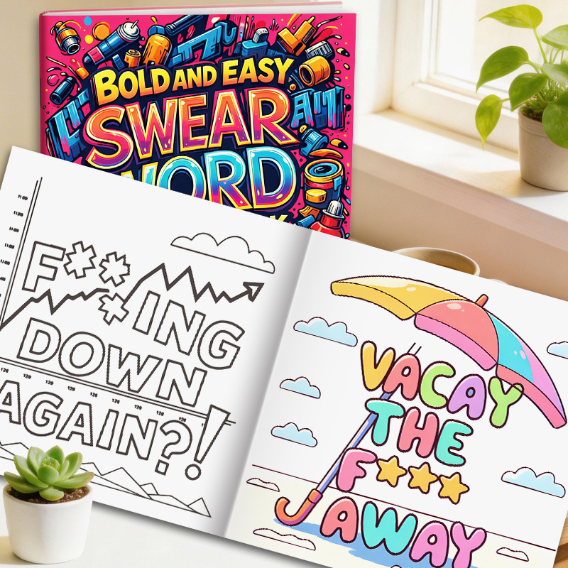 Malbuch für Erwachsene mit wit – Adult Coloring Book Stress Relief Bewertung und Preis