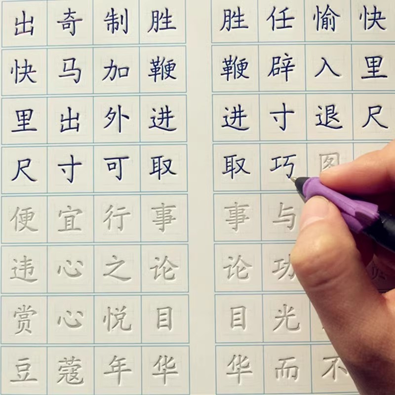 Gerilltes chinesisches Handsch – Chinese Calligraphy Practice Book Bewertung und Preis