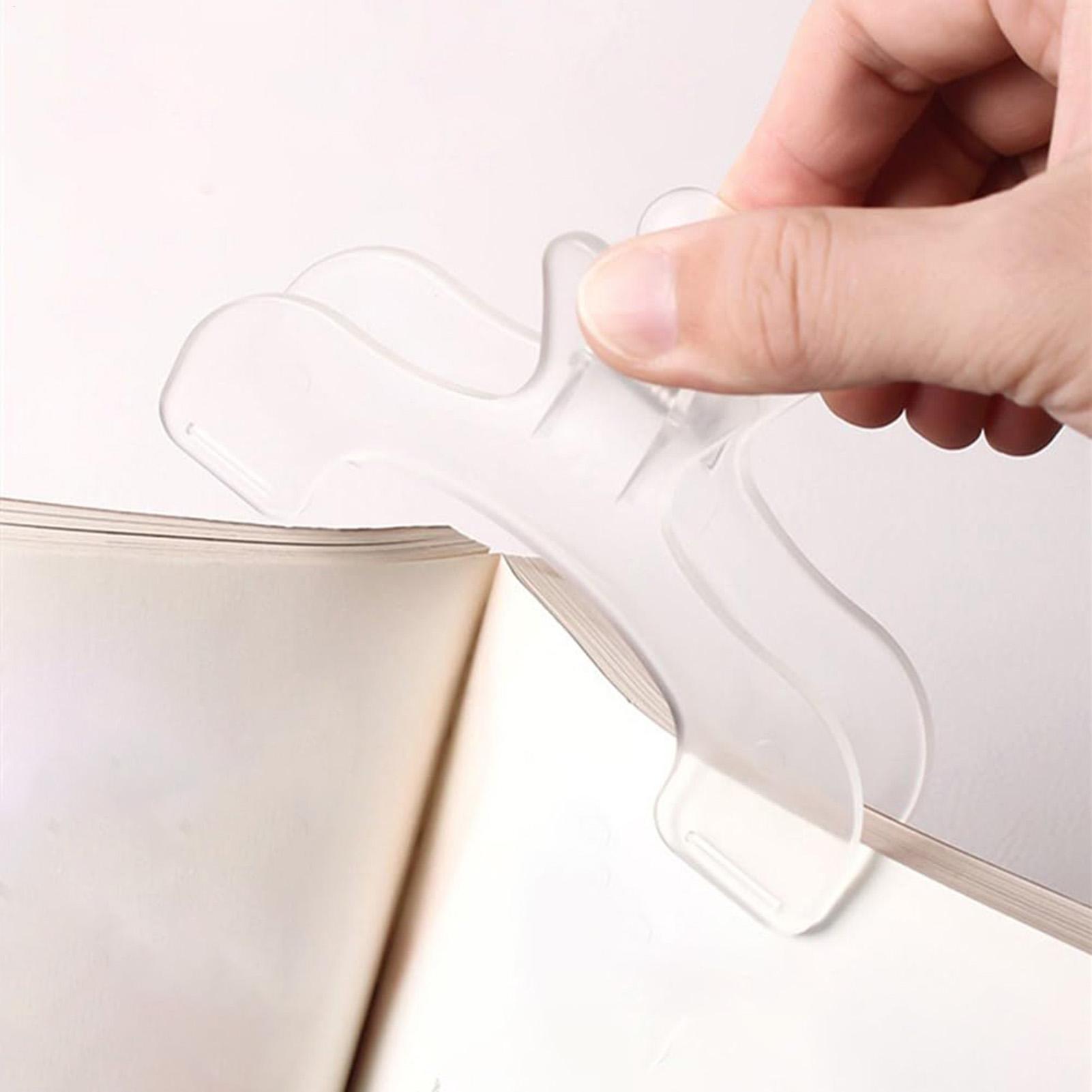 1 Stück transparente Buchklamm – Stationery Books Bewertung und Preis