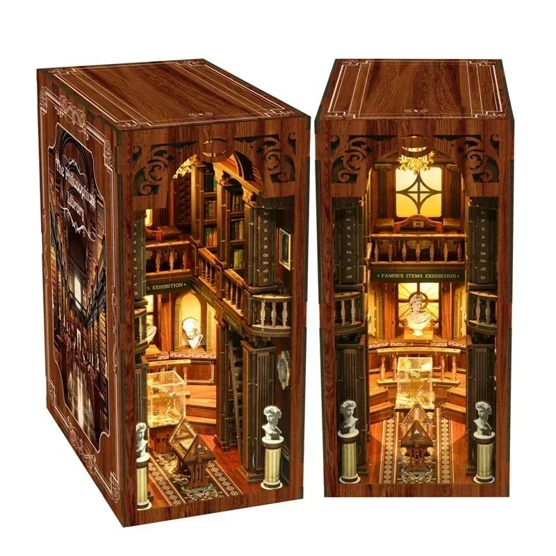 Philosophische Bibliothek Casa – Diy Wooden Book Nook Kit Shelf Insert Bewertung und Preis