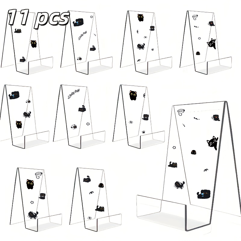 11-teiliges Acryl-Buchständer- – Clear Acrylic Book Stand Holder Bewertung und Preis